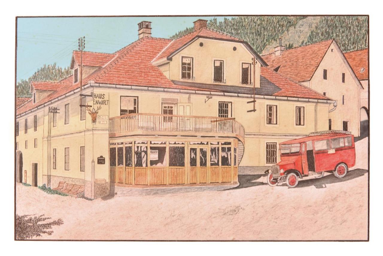 Gasthof Hirschenwirt Schöder Exteriér fotografie